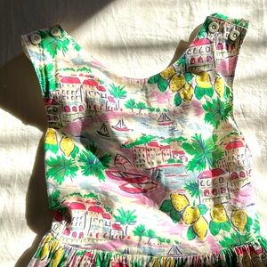 Mini Boden cross back dress 7yo